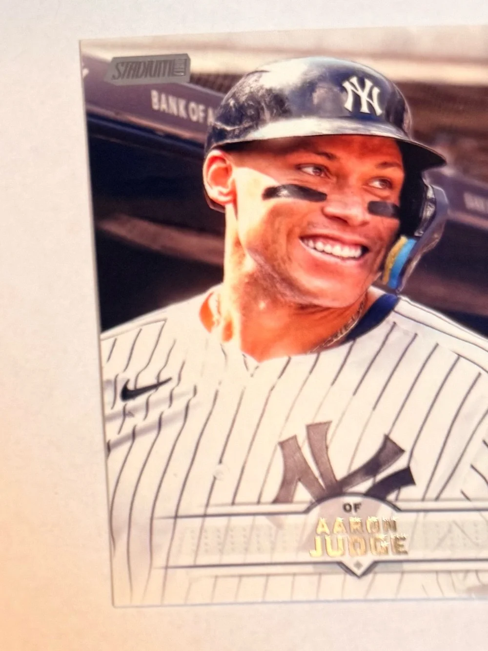 2025 Topps Stadium Club # 139 Aaron Judge Baseball Card - NY- Yankees / Outfield